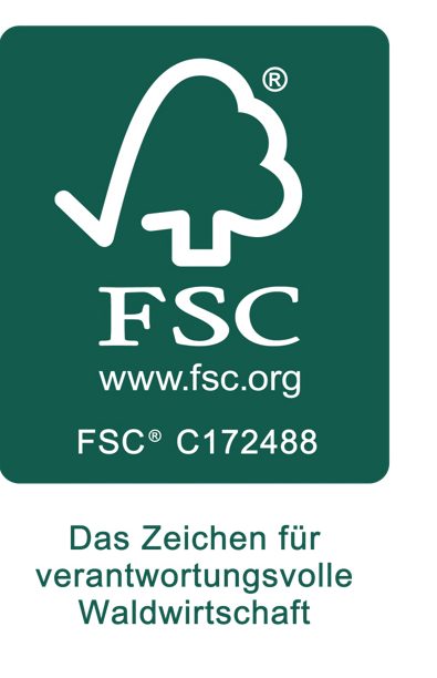 Wir sind erfolgreich FSC®-zertifiziert!
